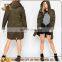 Multifunctional women winter coats latest coat pants coat woman