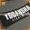 high quality cheap embroidery woven heat transfer sublimation 2D 3D custom patches for jeans no minimum
