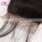 Hot selling top quality natural hair color hair cheap lace closure