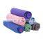 Best Selling Private Label Soft and Sweater Absorbent Colorful Microfiber Custom Yoga Towel Mat