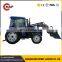 China diesel engine 50 hp 4wd mini tractors with front end loader