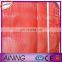 100% new HDPE 50*80cm neckline vegetable fruits red mesh bag