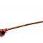 410mm Length Wooden Resin Long Tobacco Pipe With Small Flower-shape Head for Smoking