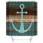 i@home 4 piece washable custom anchor bathroom fashion shower curtain 3d sets print