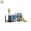 TONGYAO Outdoor Children PE Board Playground Slide With Climbing Wall