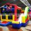 Beautiful Outdoor Kids Aerial Theme Inflatable Bounce House With Slide For Sale