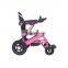 Rehabilitation therapy supplies  manual aluminum pediatric baby wheelchair for children