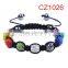 Colorful Crystal Clay Disco Ball Bracelet