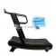 home use  high quality  running machine air runner non-motorized self-generated manual curved  treadmill