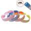 Fashion bracelet 2016 Wholesale mosquito repellent bracelet silicon bracelet
