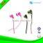 Colorful flat noodel earphones with mic