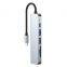 Six In One Docking Station Type C USB C HUB For MacBook Notebook