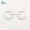 Religious zinc alloy finger ring