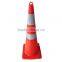 High quality height 93cm Soft Flexible PVC plastic traffic cone TC102