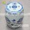 Chinese antique furniture Blue and White Painted Dragon Ceramic Stool