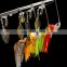 Free sample 16g Silicone skirt spinnerbait blades saltwater lead jig head  fishing lure jigging spinner rubber jig buzz bait