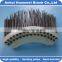 High quality flat steel wire road sweeping brush