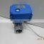 stainless steel ball valve dn15 dn20 full bore NPT CWX-15N SS304 stainless steel 12v npt motorized valve