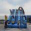 Colorful new design rainbow inflatable double lane slip slide commercial inflatable water slide for sale