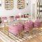 Nail Salon Furniture Manicure Spa Manicure Table With Chair Rectangular Metal Leg Work Nail Tables