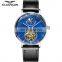Better Quality GUANQIN GJ16118 Men Fashion Automatic Mechanical Wrist Watch Genuine Leather Watches Low Moq