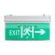 LED Wall Fire Safety Emergency Sign Charging Surface Mounted Exit Sign Emergency Light
