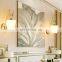 Best selling Antler Design Wall Light 85265V Glass Lampshade Metal Chassis E27 Bulb socket Material Decoration bedroom Wall Lamp