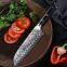 7 inch Santoku Knife VG10 Damascus Stainless Steel Super Sharp Best Chef Knife with G10 Handle Kitchen Knives