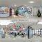 New multi heads weighing filling automatic granule snacks packing machine