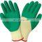 13 Gauge Green Bamboo Lined Latex Coated Work Gloves