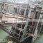 HBM800 Automatic disposable Biodegradable Friendly boat paper tray making machine, KFC sweet sandwish kraft box forming machine