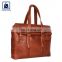 Cotton Lining Material Stylish Look Genuine Leather Business Bag Laptop Backpacks for Men