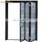 heavy duty aluminium Bi-folding Doors glass accordion door with energy efficient sound proof and customized design