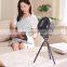 New 2022 desktop fan,portable rechargeable usb tripod fan with remote control,mini led ceiling outdoor camping light fans