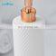 Bathroom Products Sets Toilet Brush Holder Soap Dispenser Tooth Brush Holder Soap Dish with Rhombic Pattern Stoneware