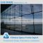Large span steel space frame structure glass curtain wall