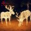christmas outdoor decoration reindeer led light