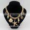 2016 Modern Latest Design Gold Starfish Necklace Handmade Chunky Necklace