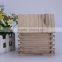 Small new unfinished wooden craft bird house wholesale ,decorative small bird cage for decoration