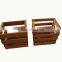 Beautiful wood storage basket