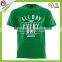 100%cotton t shirt wholesale china with silk printing, cheap promotional t shirts