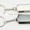 Silver Twister USB Metal Memory Stick 16gb With Keychain
