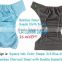 New 2015 Double Gussets Reusable Charcoal Bamboo Baby Cloth Diapers