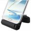 Mikosi Compatible With Samsung Galaxy S III i9300 / Galaxy S4 Black S-Shape Cradle
