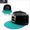 3D embroidery 100%cotton custom underbrim cap snapback