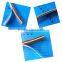 Water-proof plastic adhesive insert strip for door and window