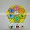 Wooden Math Learning Toys Bee Number Game Educational Toys