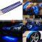 30cm 15 SMD Blue Waterproof Lights High Power Car Auto Decor Flexible LED Strips