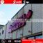 newest resin material advertising LED sample signboard design