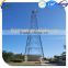 telecommunication steel monopole antenna tower